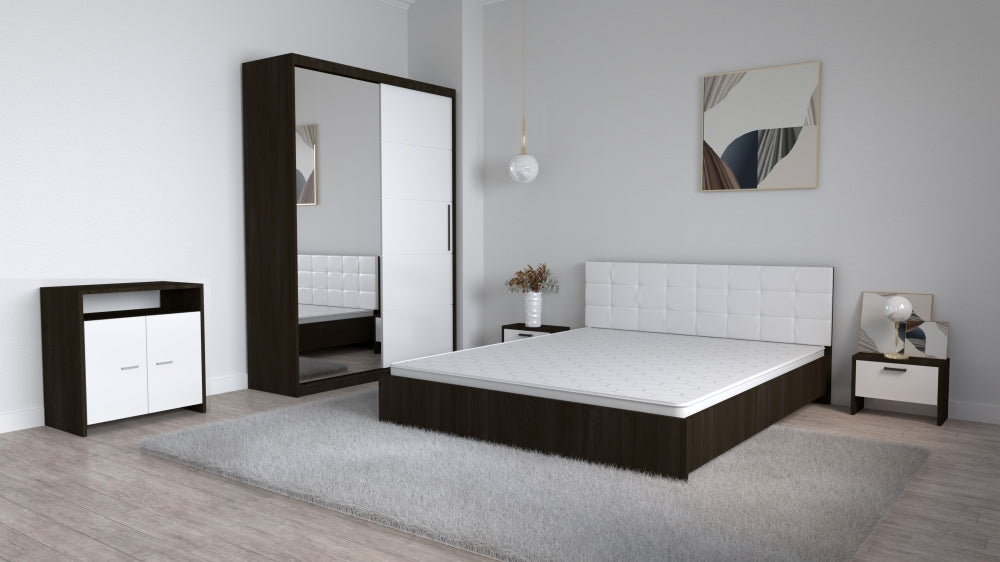 Set dormitor cu oglinda Coral