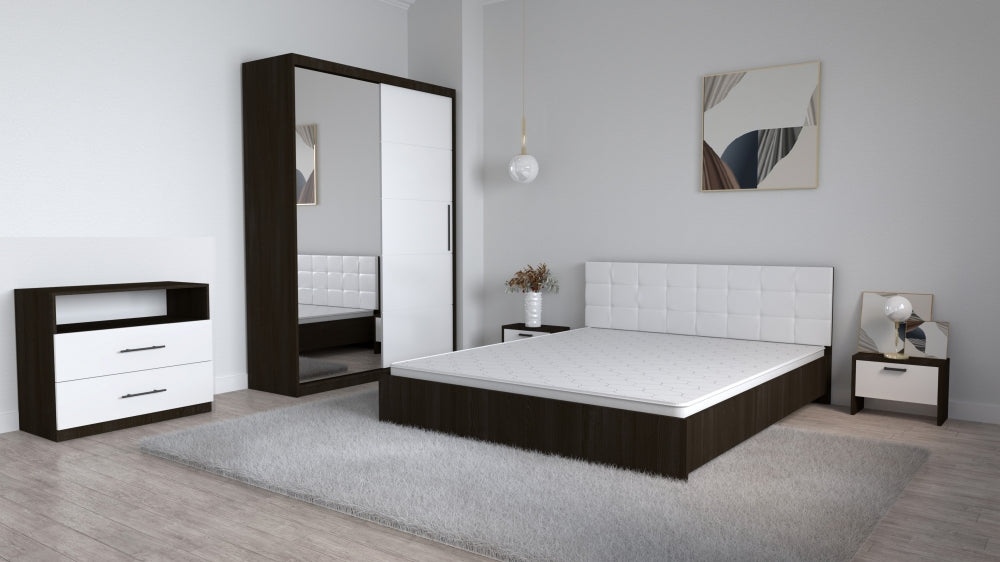 Set dormitor cu oglinda Coral